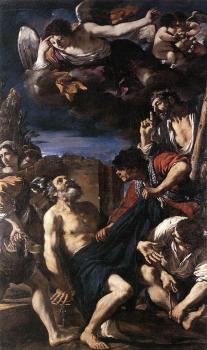 Guercino : The Martyrdom of St Peter